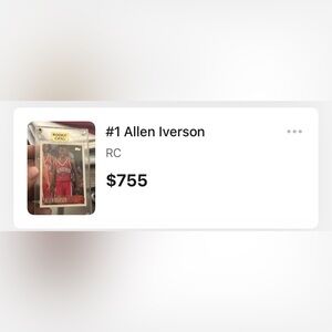 Allen Iverson Basketball Card